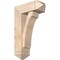 Ekena Millwork Legacy Arts and Crafts Smooth Bracket w/ Offset Brace, Douglas Fir, 7 1/2"W x 20"D x 32"H BKT0806X20X32LEC03SDF - alternate 1